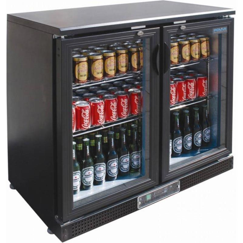 Polar barkoeling - 2 klapdeuren, 920x535x870 mm. - 168 x 33cl.