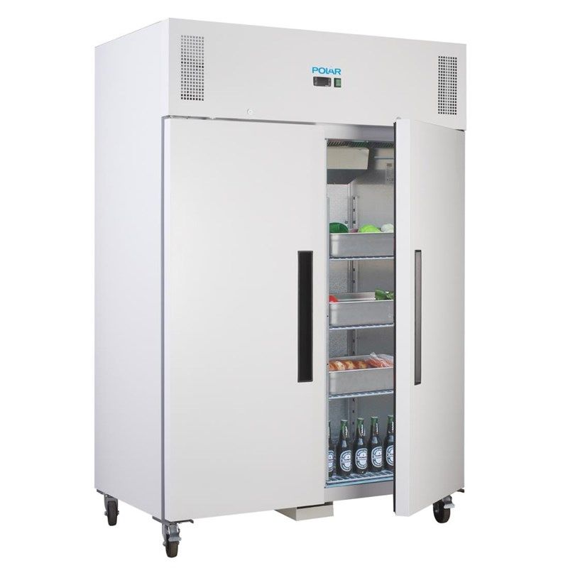 Polar G-Series koelkast met dubbele deur 1200 liter wit