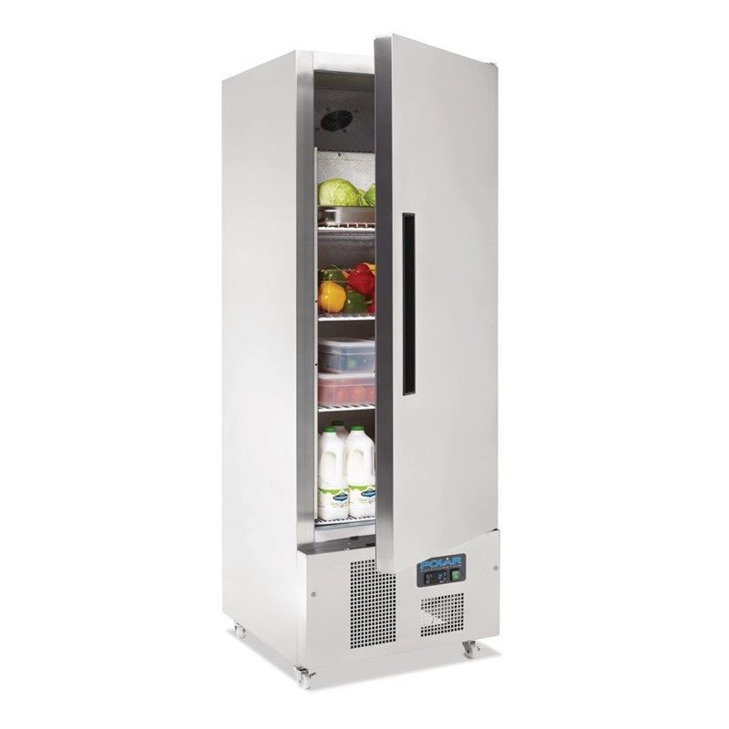 Polar roestvrijstalen koelkast - 440 liter - G590