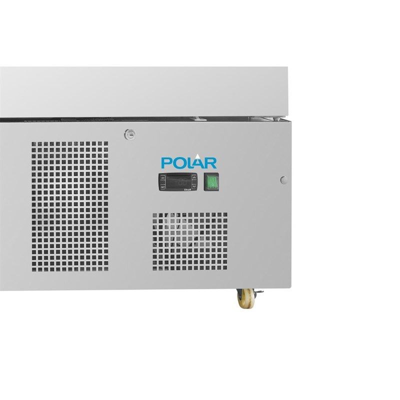 Polar roestvrijstalen vriezer - 440 liter - G591