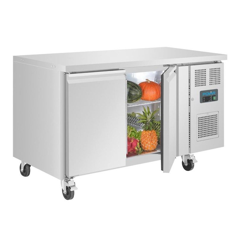 Polar RVS vrieswerkbank - G599 - 2 deuren