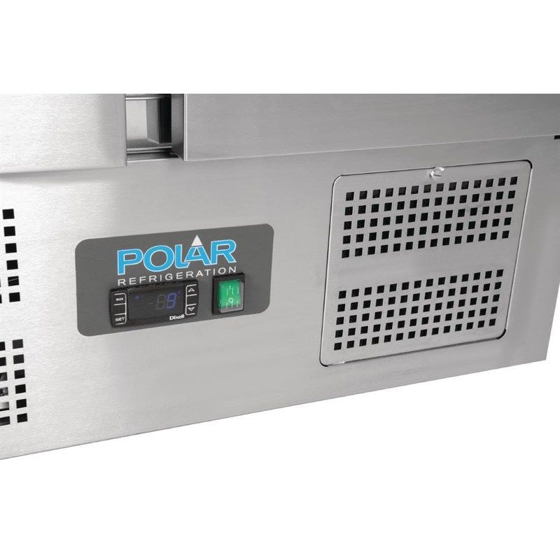 Polar RVS saladette - G606 - 2 deuren