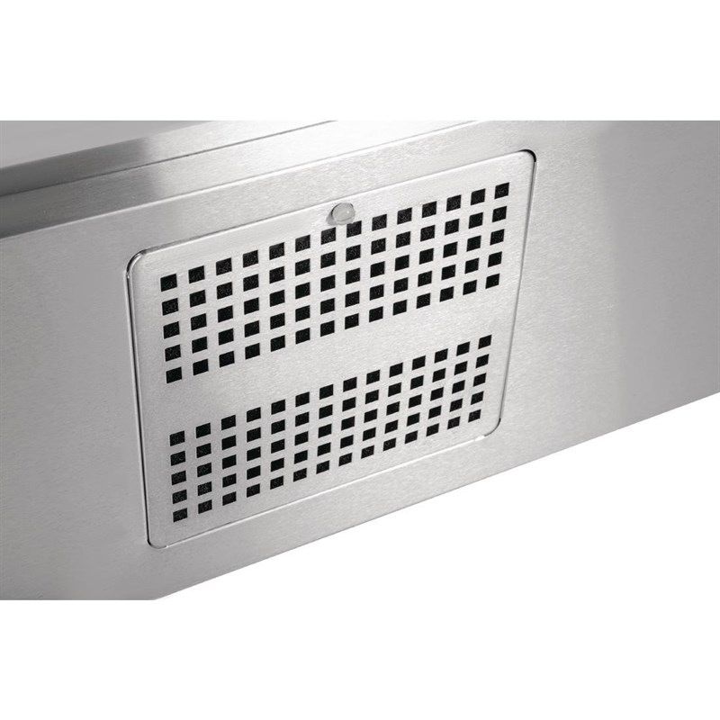 Polar RVS saladette - G606 - 2 deuren