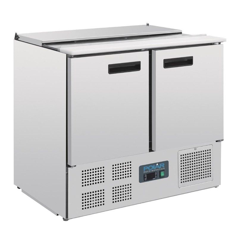 Polar RVS saladette - G606 - 2 deuren