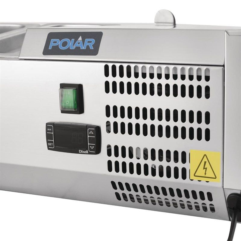 Polar ingredientenkoeling - 9 x 1/4 GN - G610