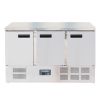 Polar RVS koelwerkbank - G622 - 3 deuren