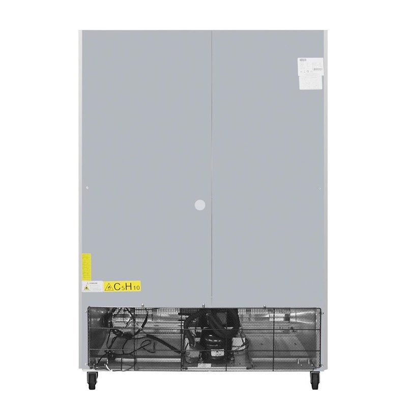 Polar Slimline RVS vrieskast - 960 liter - GD880