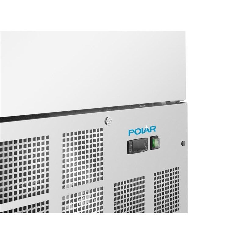 Polar Slimline RVS vrieskast - 960 liter - GD880