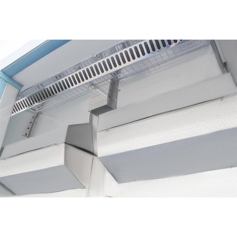 Polar Slimline RVS vrieskast - 960 liter - GD880
