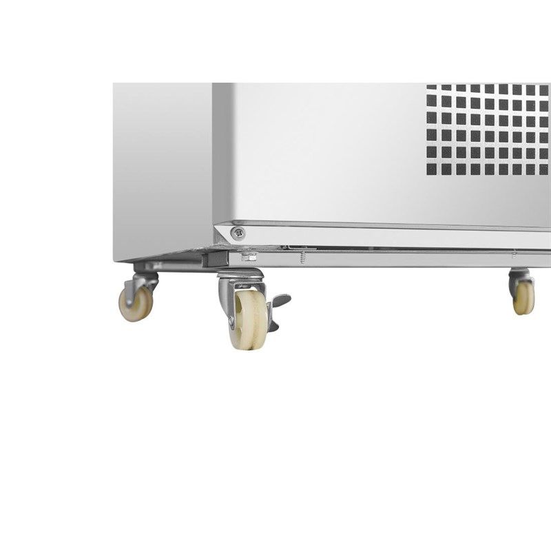 Polar Slimline RVS vrieskast - 960 liter - GD880