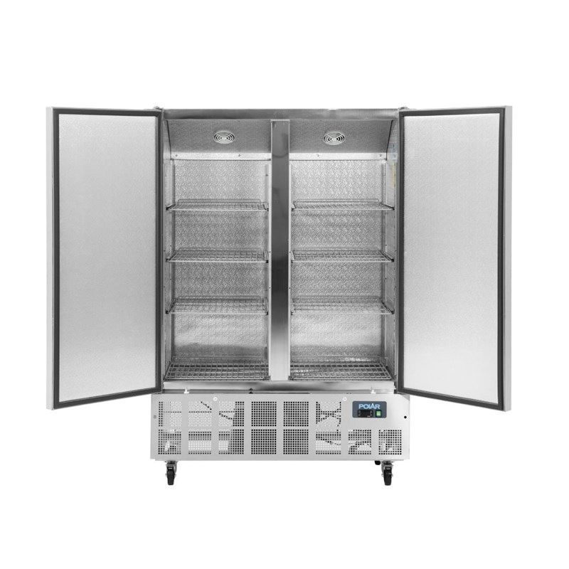 Polar Slimline RVS vrieskast - 960 liter - GD880
