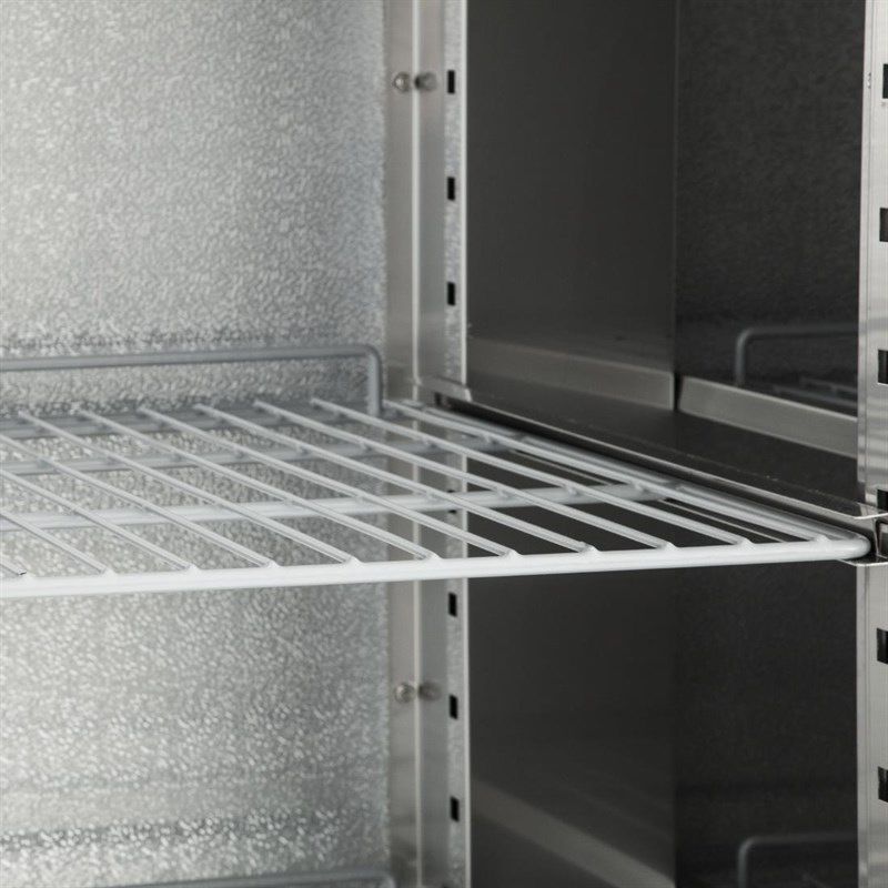 Polar Slimline RVS vrieskast - 960 liter - GD880