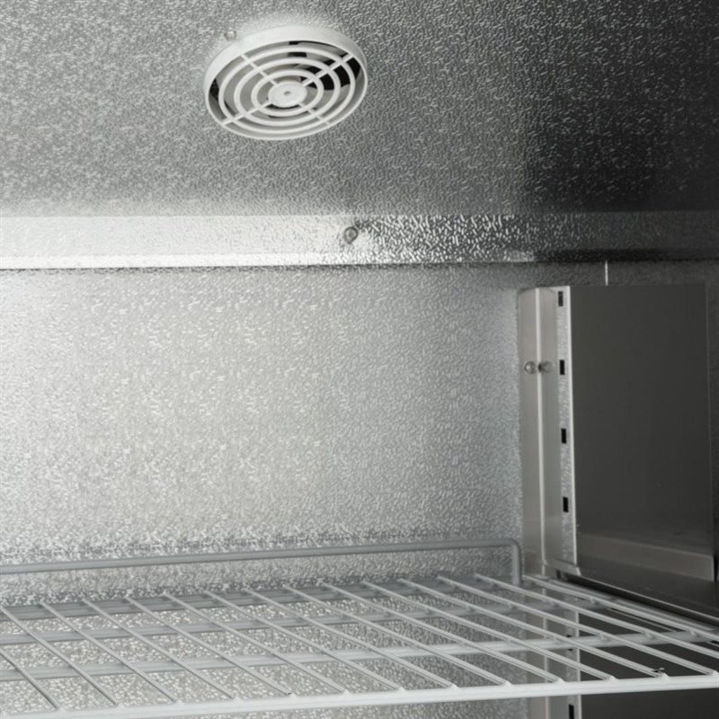 Polar Slimline RVS vrieskast - 960 liter - GD880