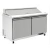 Polar RVS saladette - GD883 - 2 deuren