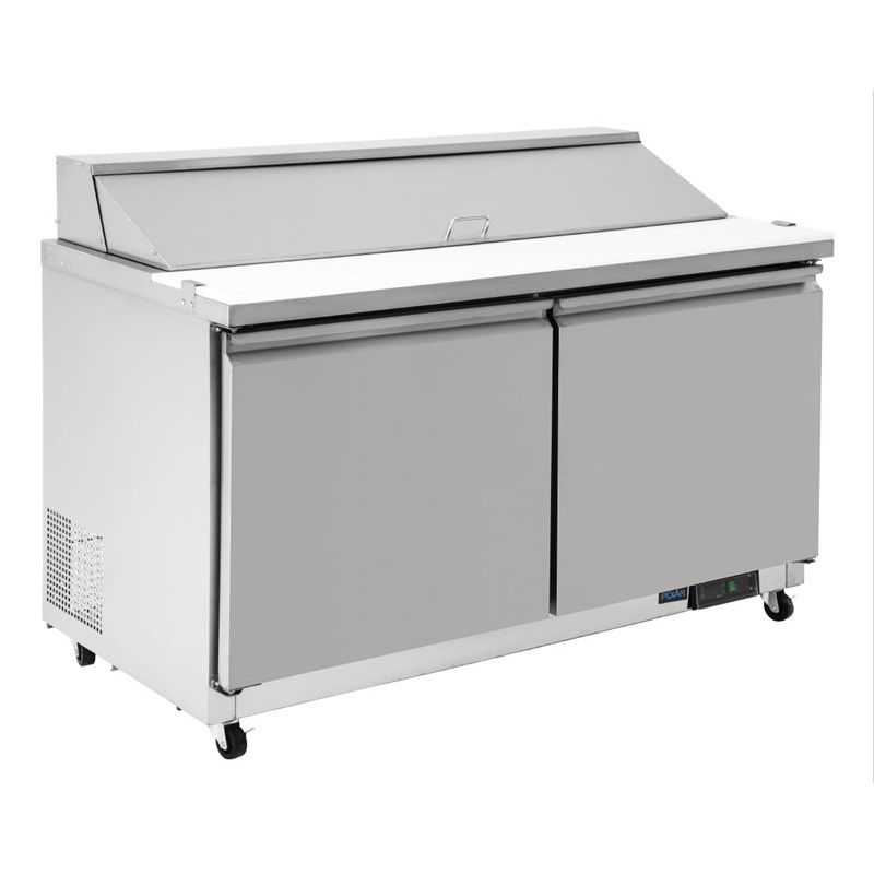 Polar RVS saladette - GD883 - 2 deuren