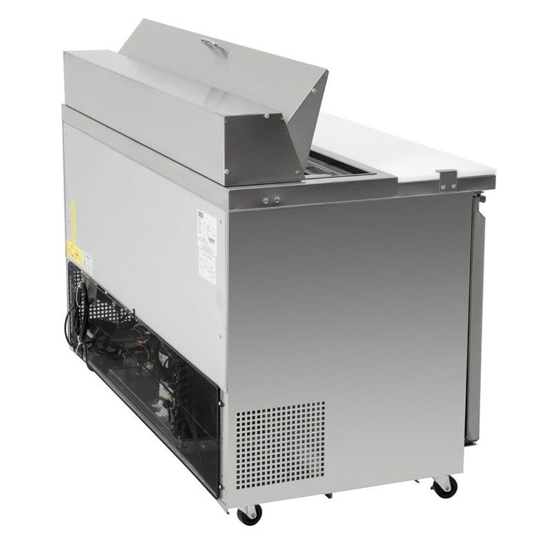 Polar RVS saladette - GD883 - 2 deuren