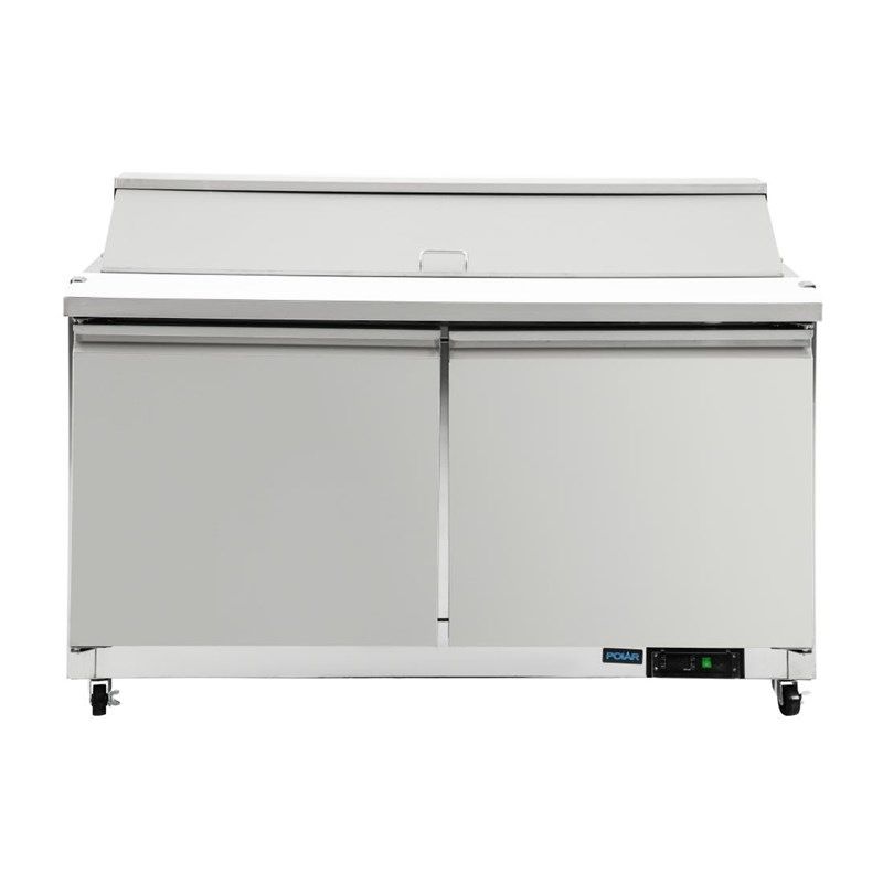Polar RVS saladette - GD883 - 2 deuren
