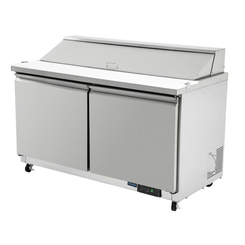 Polar RVS saladette - GD883 - 2 deuren