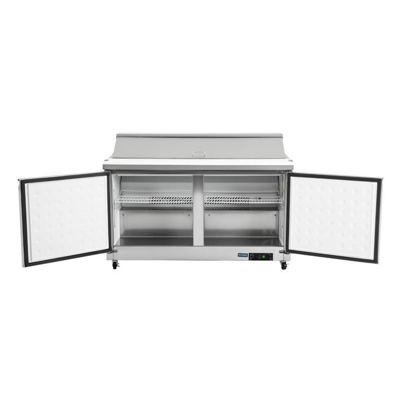 Polar RVS saladette - GD883 - 2 deuren