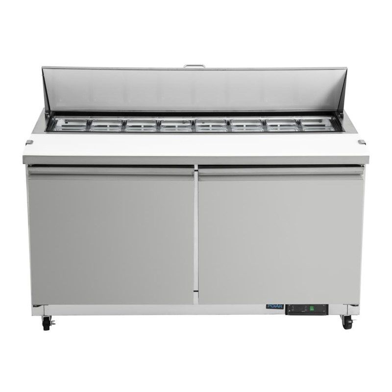 Polar RVS saladette - GD883 - 2 deuren