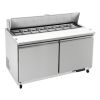 Polar RVS saladette - GD883 - 2 deuren