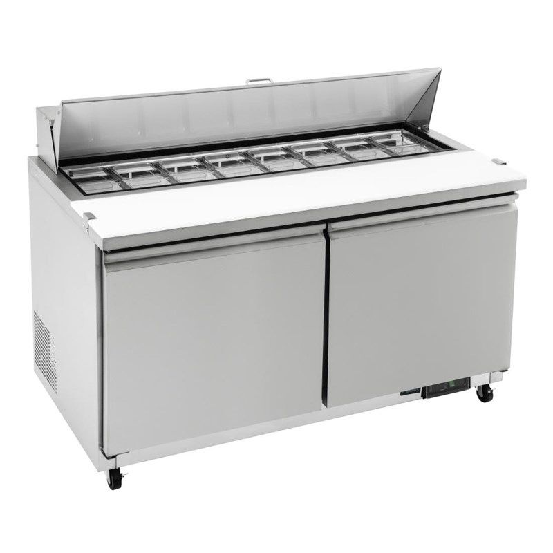 Polar RVS saladette - GD883 - 2 deuren