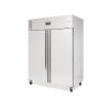 Polar RVS dubbeldeurs koelkast - 1300 liter - U634