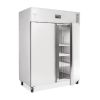 Polar RVS dubbeldeurs koelkast - 1300 liter - U634