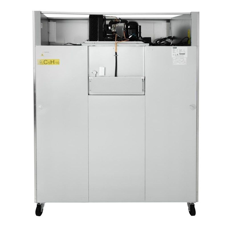 Polar RVS vriezer - 1300 liter - U635