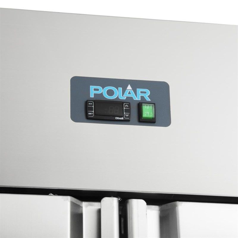 Polar RVS vriezer - 1300 liter - U635