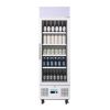 Polar G-serie staande display koelkast 218 liter wit