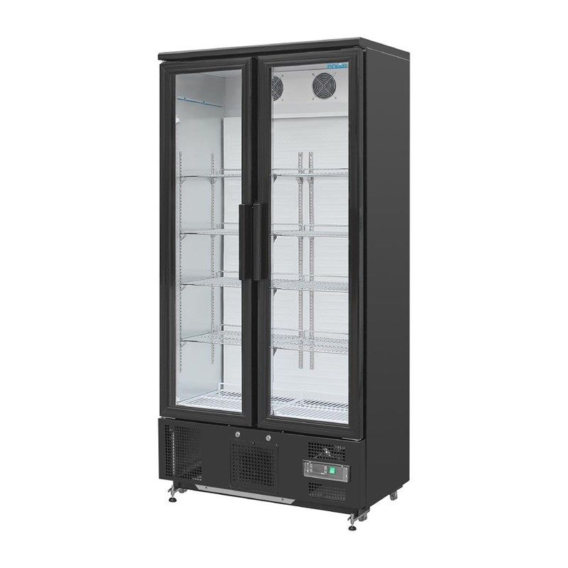 Polar bar display, klapdeuren, 490 liter