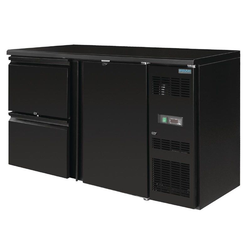 Polar GL186 bar koeling - 1 deur, 2 lades - 349 liter
