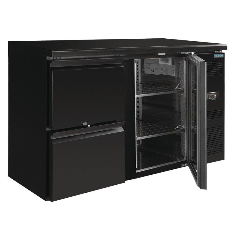 Polar GL186 bar koeling - 1 deur, 2 lades - 349 liter