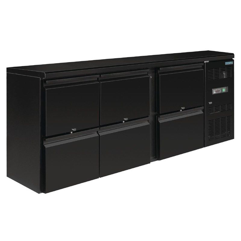 Polar bar koeling - 6 lades - 536 liter
