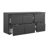 Polar bar koeling - 6 lades - 536 liter