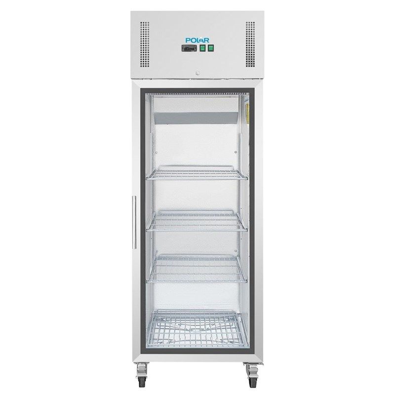 Polar koelkast met glazen deur - 600 liter - CW197