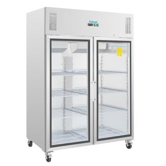 Polar 2-deurs koelkast met glazen deuren - 1200 liter - CW198