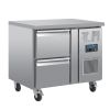 Polar RVS koelwerkbank - DA546 - 2 lades