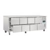 Polar RVS koelwerkbank - DA549 - 8 lades