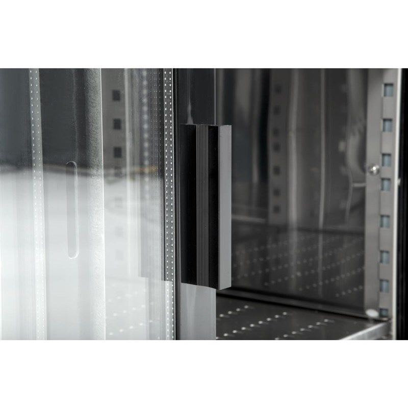 Polar U-serie bardisplay met 4 schuifdeuren