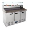 Polar gekoelde pizza- / sandwich prepareercounter 368 liter - CN267
