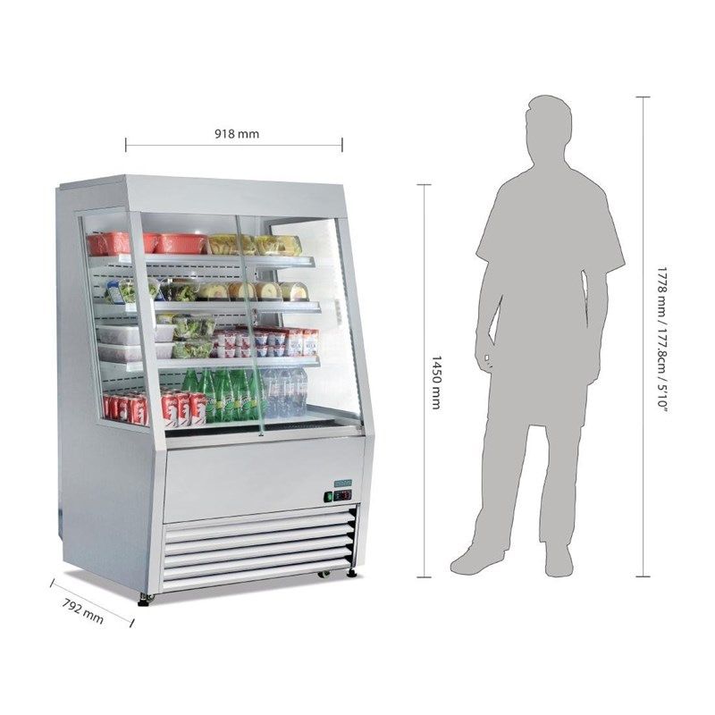 Polar G-serie multideck koelvitrine