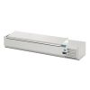 Polar G-serie opzetkoelvitrine met deksel 6x GN 1/4