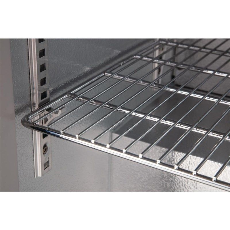Polar G-serie 2-deurs barkoeling met schuifdeuren zwart 198L