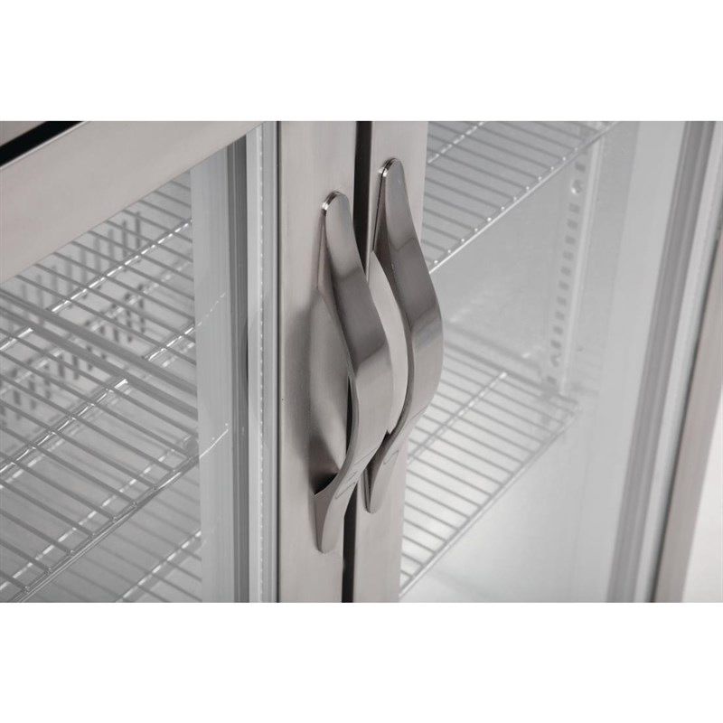 Polar G-serie 2-deurs barkoeling met klapdeuren RVS 208L