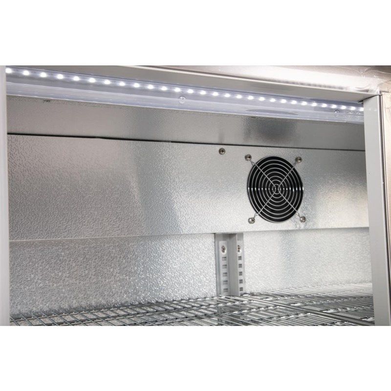 Polar G-serie 3-deurs barkoeling met klapdeuren RVS 330L