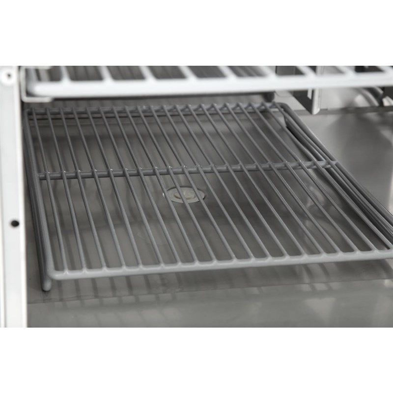 Polar G-serie pizza werkbank met granieten werkblad 368L