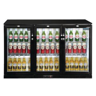Polar G-serie laag model barkoeling drie klapdeuren 320L