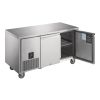 Polar U-Serie RVS vrieswerkbank - 2 deuren